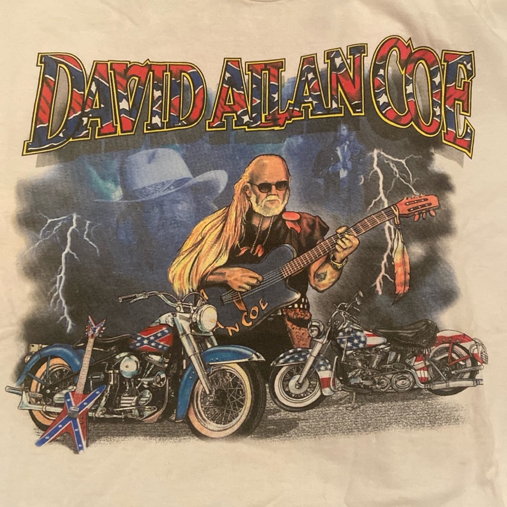 Vintage David Allen Coe Tour 2004 great condition has been stored over 20 yrs